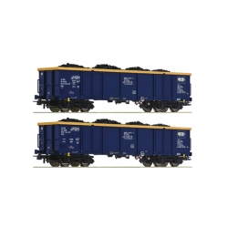  Roco 76086 - Zestaw 2 wagonów węglarek, CTL Logistics, ep. VI